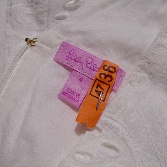 LILLY PULITZER Madden Petal Eyelet Dress 2/4 - Picture 7 of 8